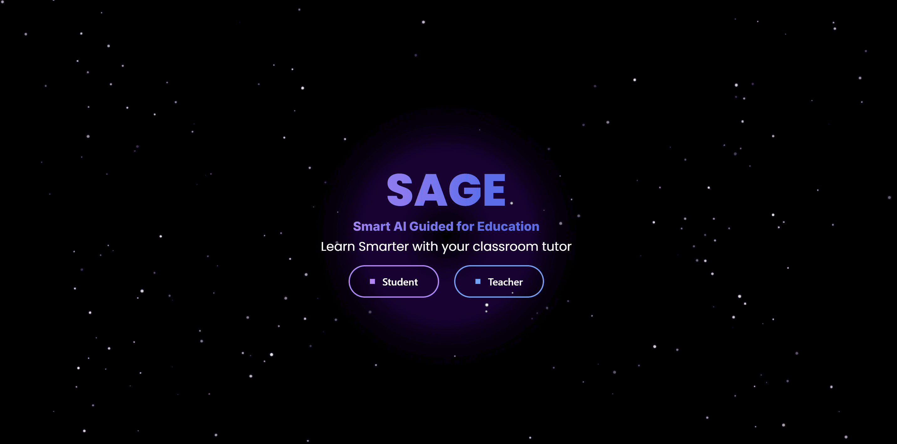 Sage screenshot